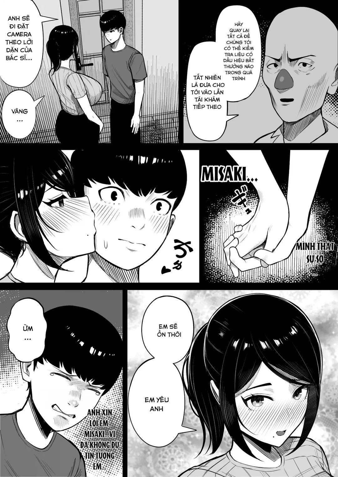 HentaiVN.net - Ảnh 18 - Căn bệnh kì quái của vợ tôi - Oneshot