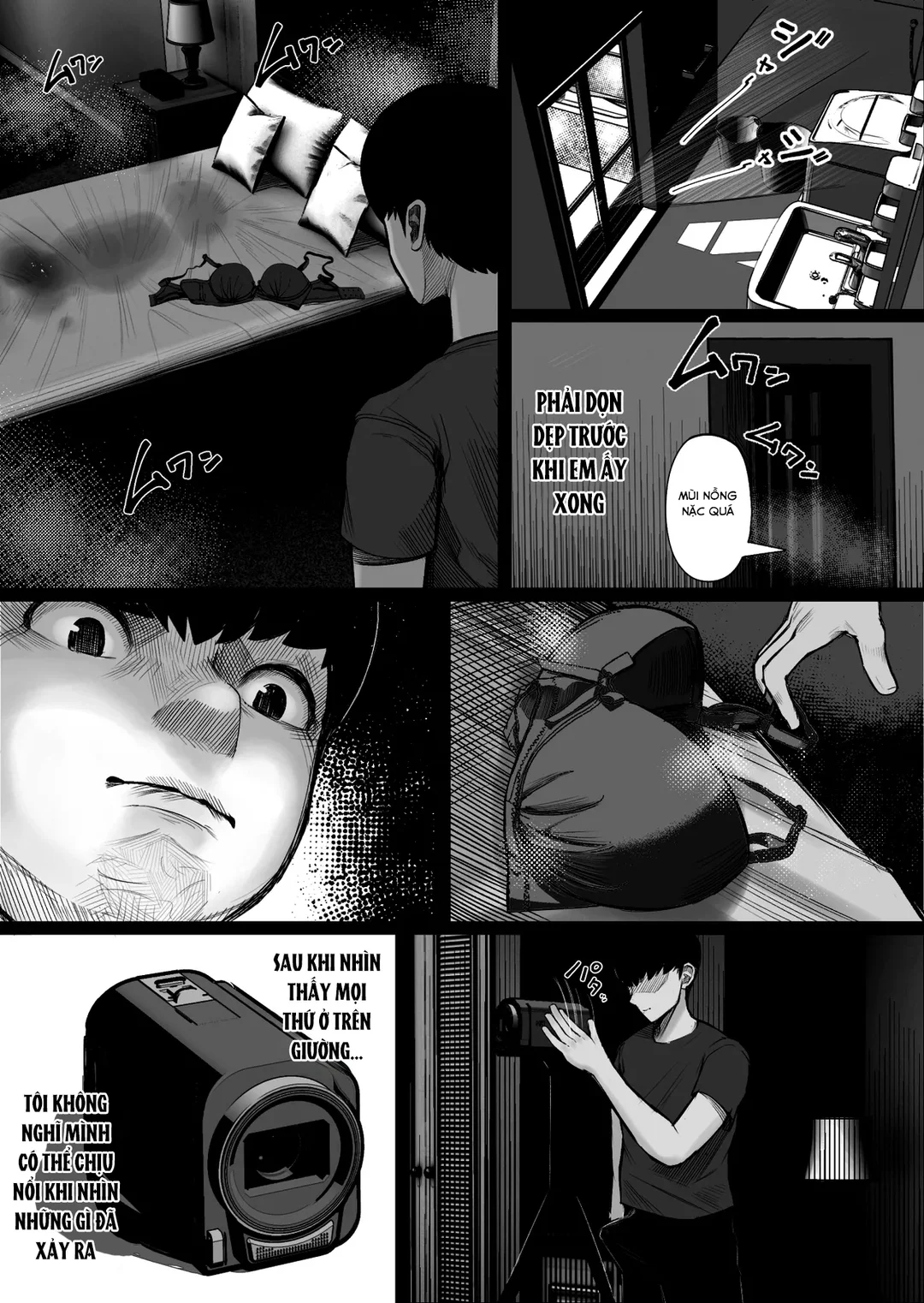 HentaiVN.net - Ảnh 33 - Căn bệnh kì quái của vợ tôi - Oneshot