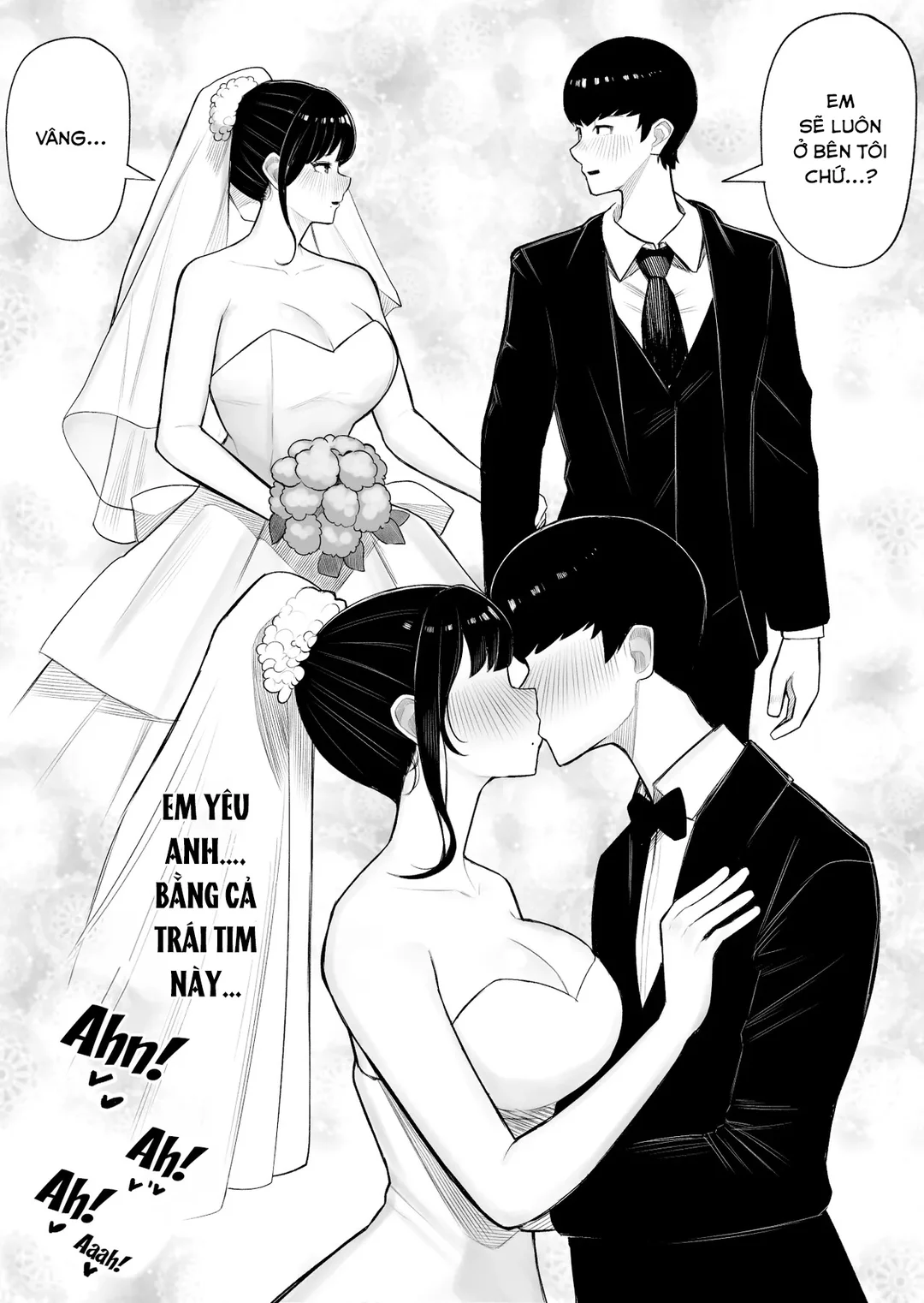 HentaiVN.net - Ảnh 48 - Căn bệnh kì quái của vợ tôi - Oneshot
