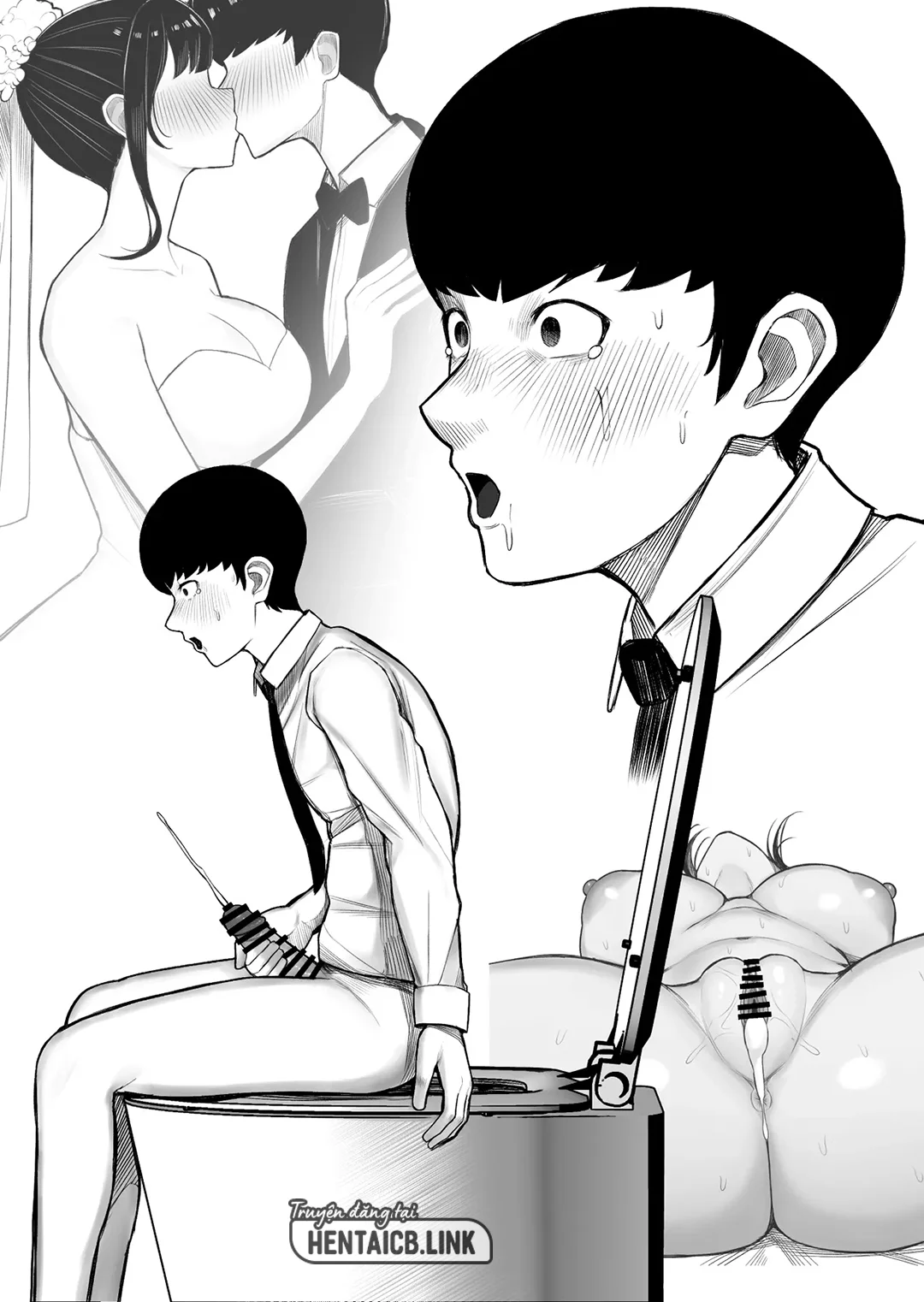 HentaiVN.net - Ảnh 56 - Căn bệnh kì quái của vợ tôi - Oneshot
