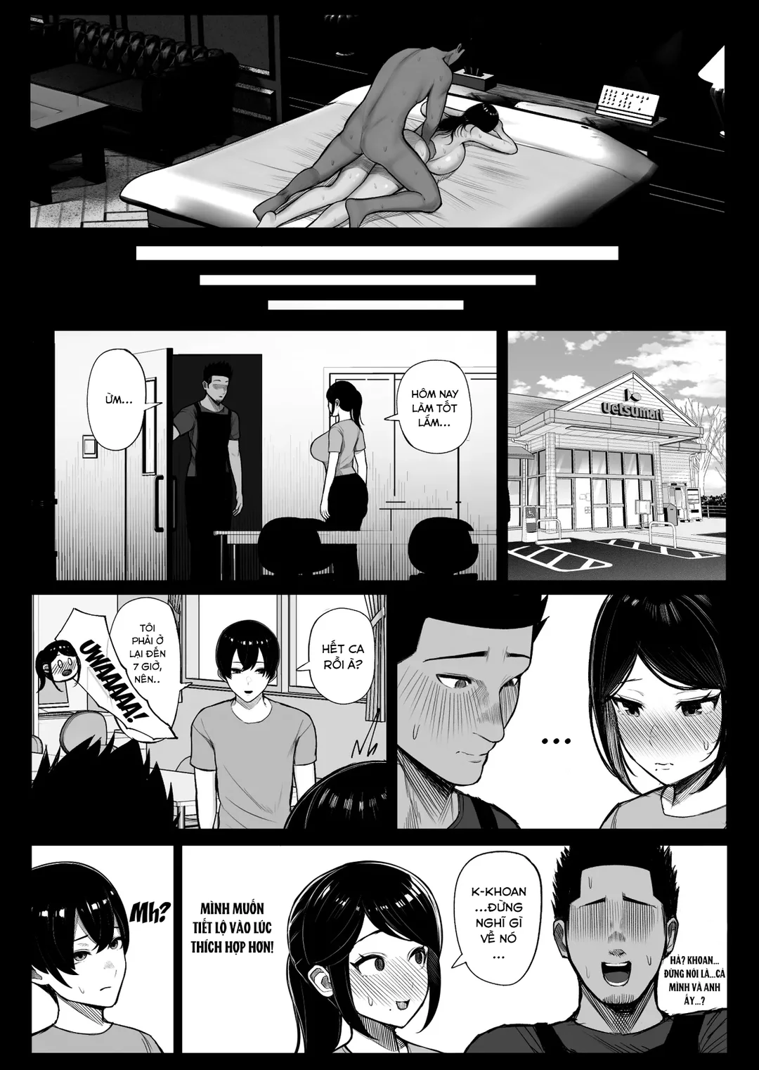 HentaiVN.net - Ảnh 57 - Căn bệnh kì quái của vợ tôi - Oneshot