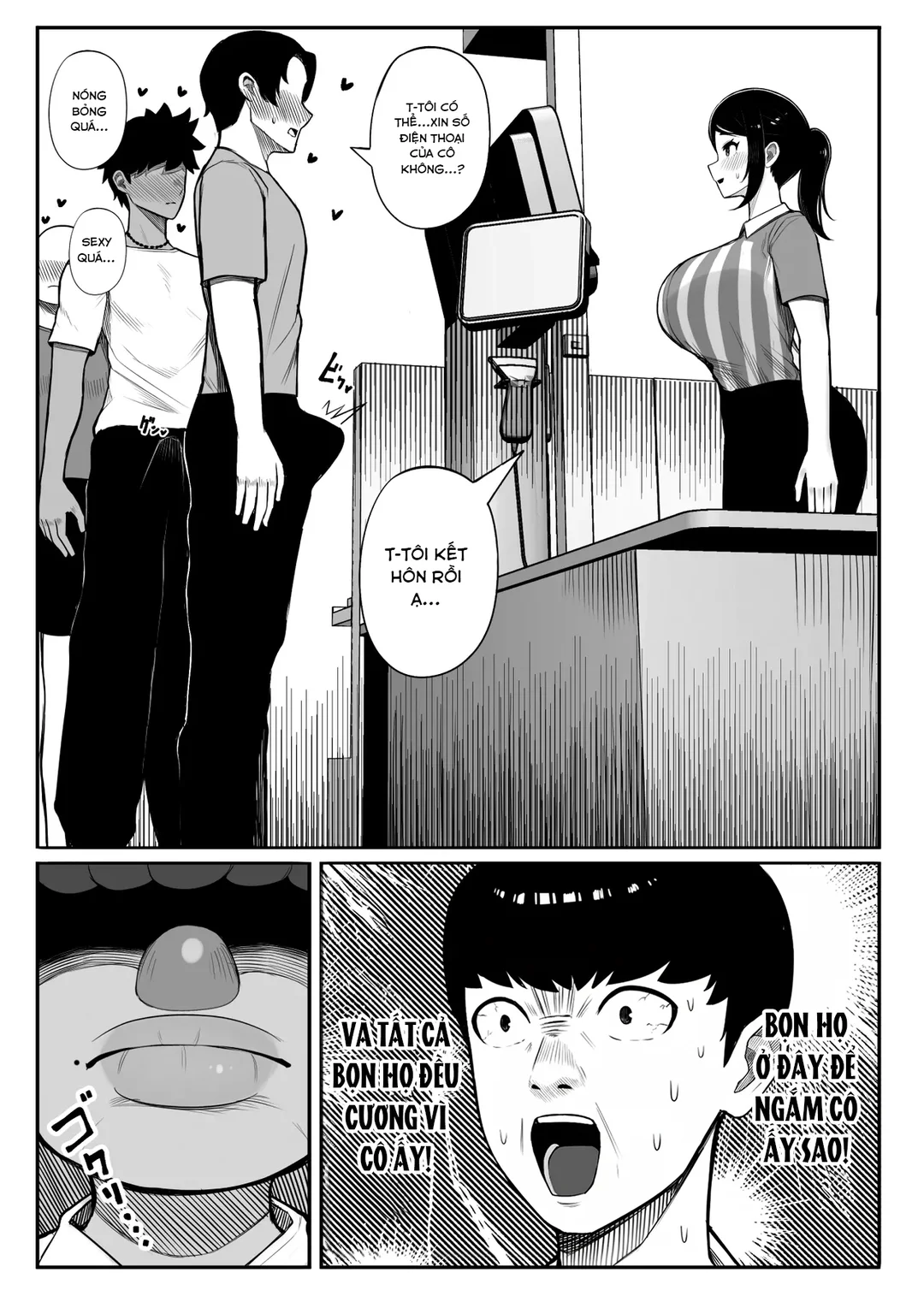 HentaiVN.net - Ảnh 6 - Căn bệnh kì quái của vợ tôi - Oneshot