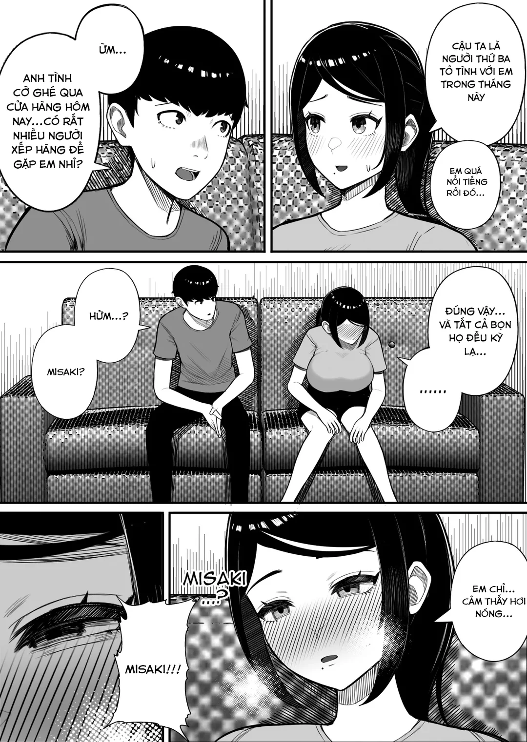 HentaiVN.net - Ảnh 9 - Căn bệnh kì quái của vợ tôi - Oneshot