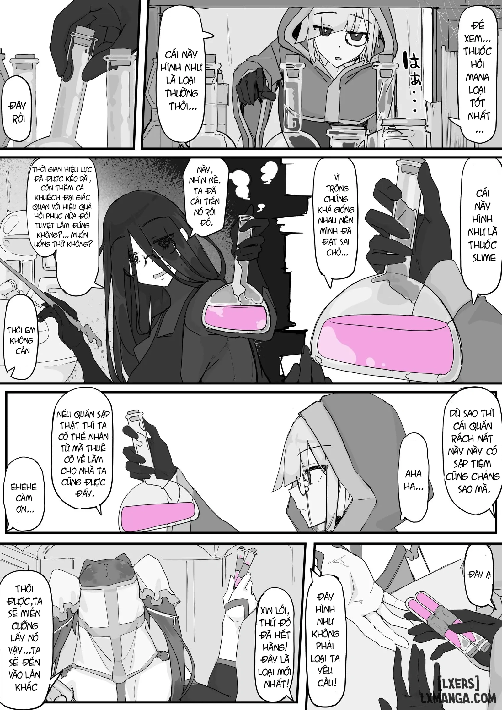 HentaiVN.net - Ảnh 11 - Thuốc Biến Thành Đồ Chơi Tình Dục - Chap 1