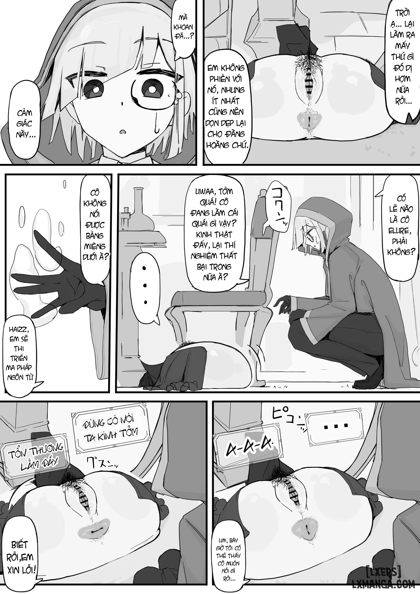 HentaiVN.net - Ảnh 4 - Thuốc Biến Thành Đồ Chơi Tình Dục - Chap 1