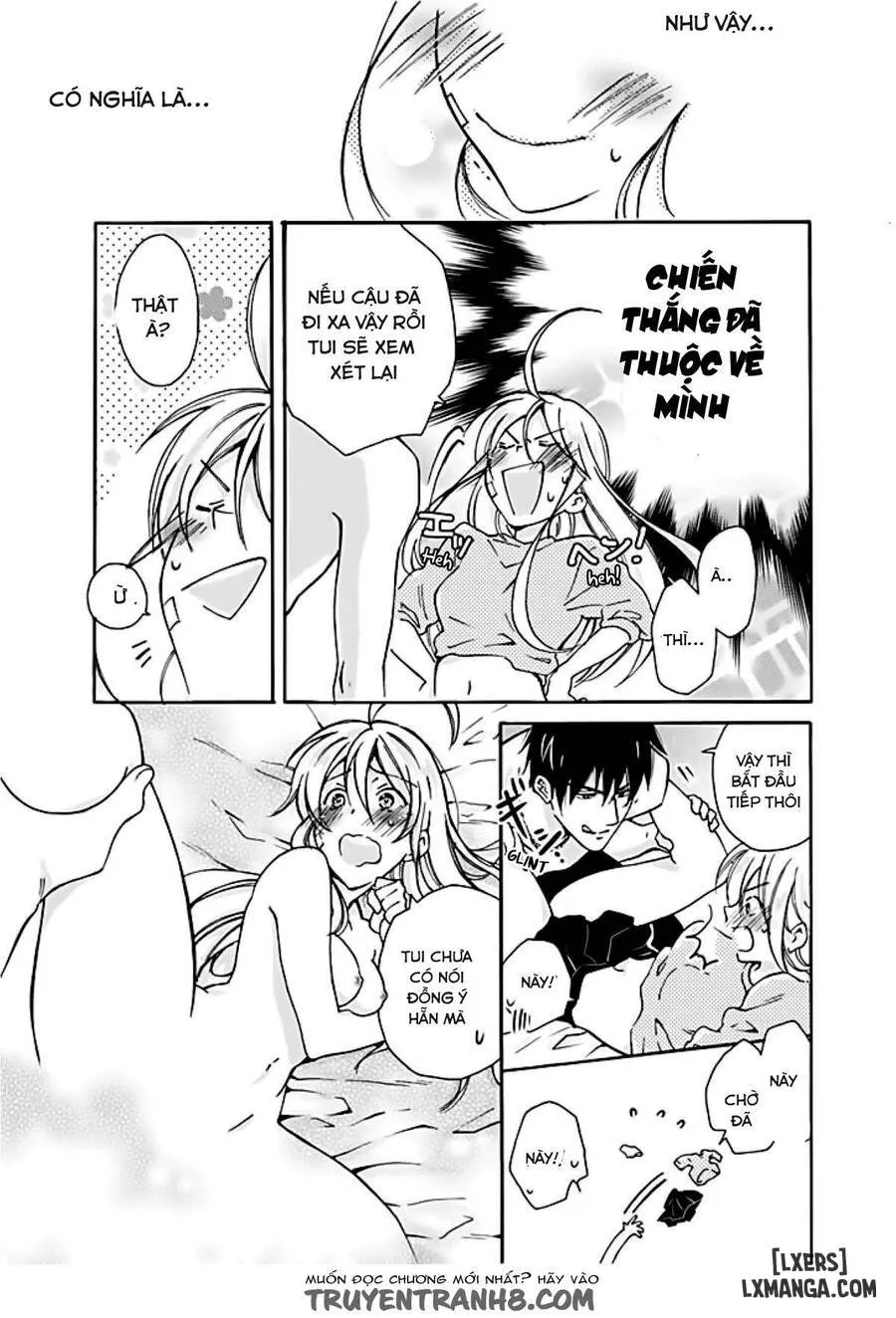 HentaiVN.net - Ảnh 19 - Nyotaika Yankee Gakuen: Ore no Hajimete, Nerawaretemasu! - Chap 1