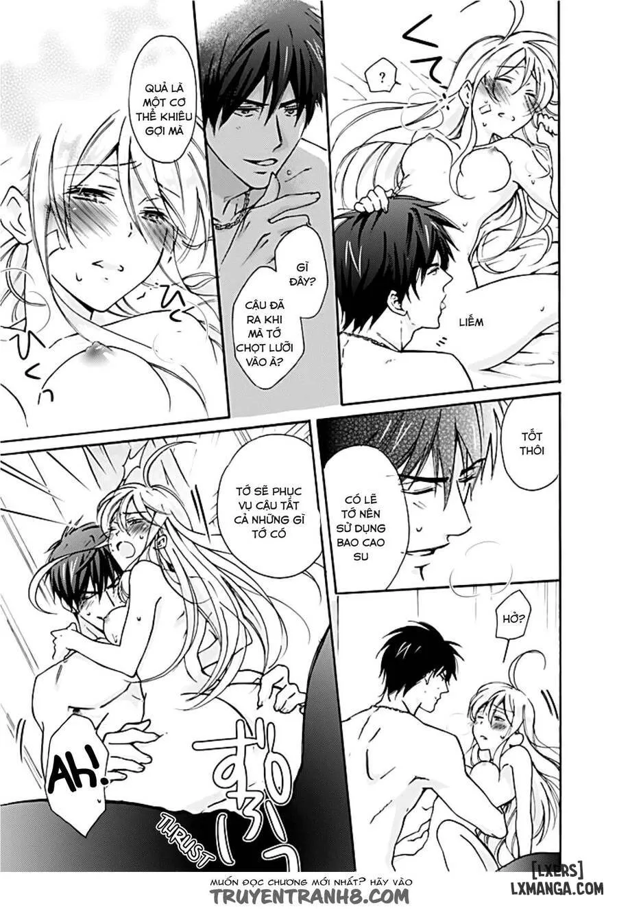 HentaiVN.net - Ảnh 21 - Nyotaika Yankee Gakuen: Ore no Hajimete, Nerawaretemasu! - Chap 1