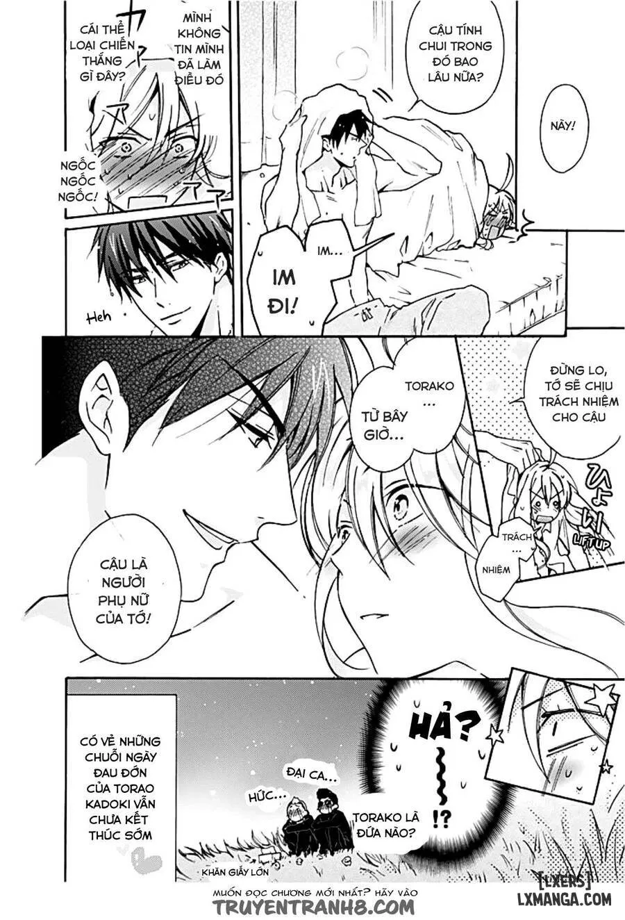 HentaiVN.net - Ảnh 24 - Nyotaika Yankee Gakuen: Ore no Hajimete, Nerawaretemasu! - Chap 1