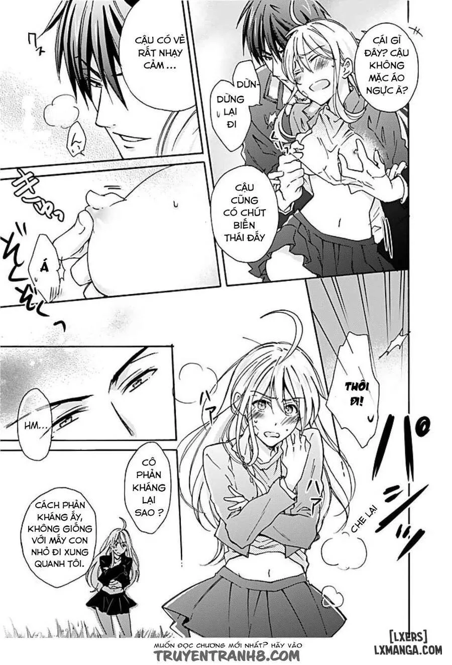 HentaiVN.net - Ảnh 7 - Nyotaika Yankee Gakuen: Ore no Hajimete, Nerawaretemasu! - Chap 1