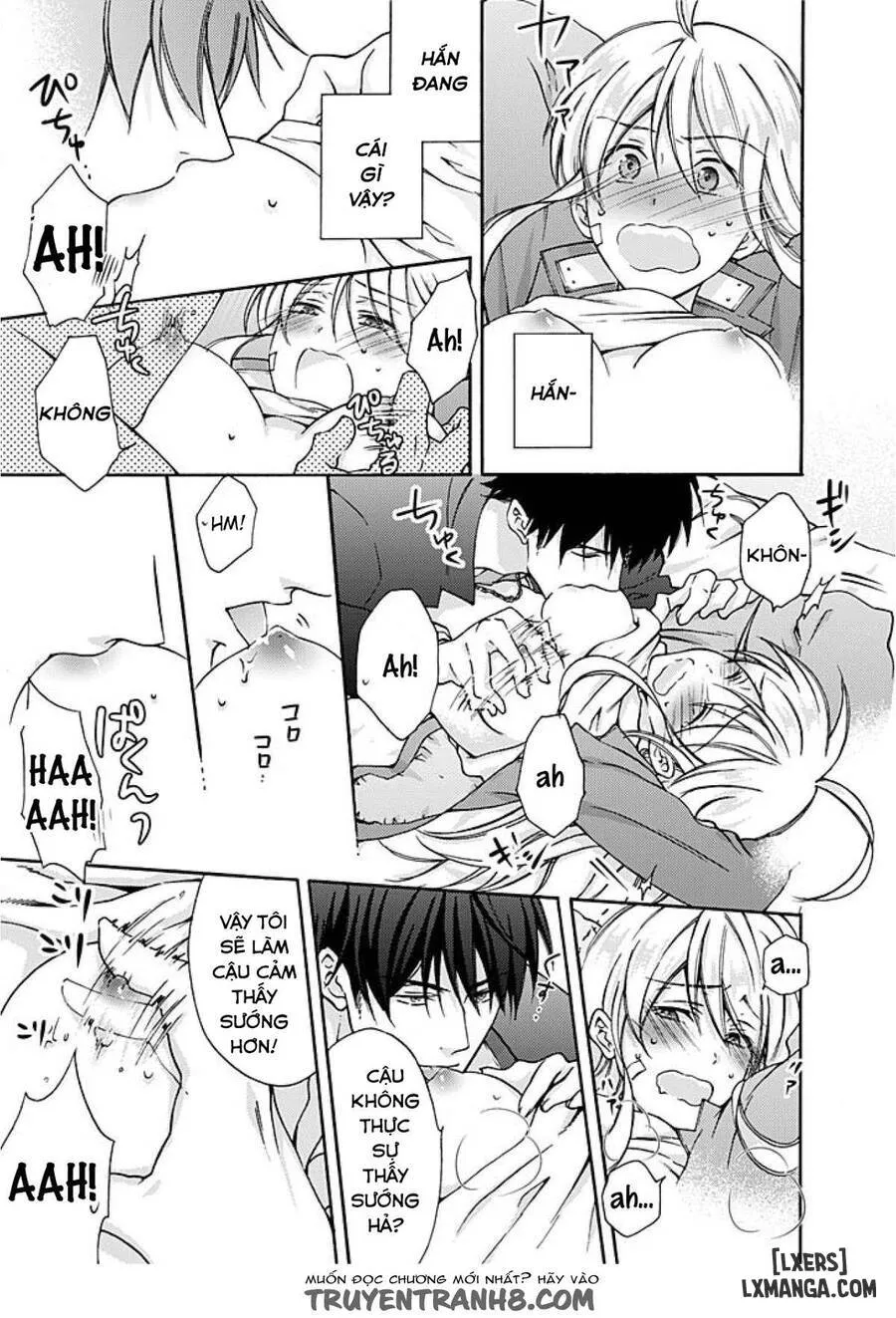 HentaiVN.net - Ảnh 11 - Nyotaika Yankee Gakuen: Ore no Hajimete, Nerawaretemasu! - Chap 2