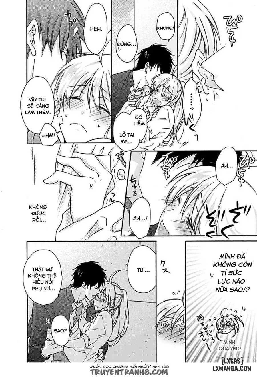 HentaiVN.net - Ảnh 14 - Nyotaika Yankee Gakuen: Ore no Hajimete, Nerawaretemasu! - Chap 3