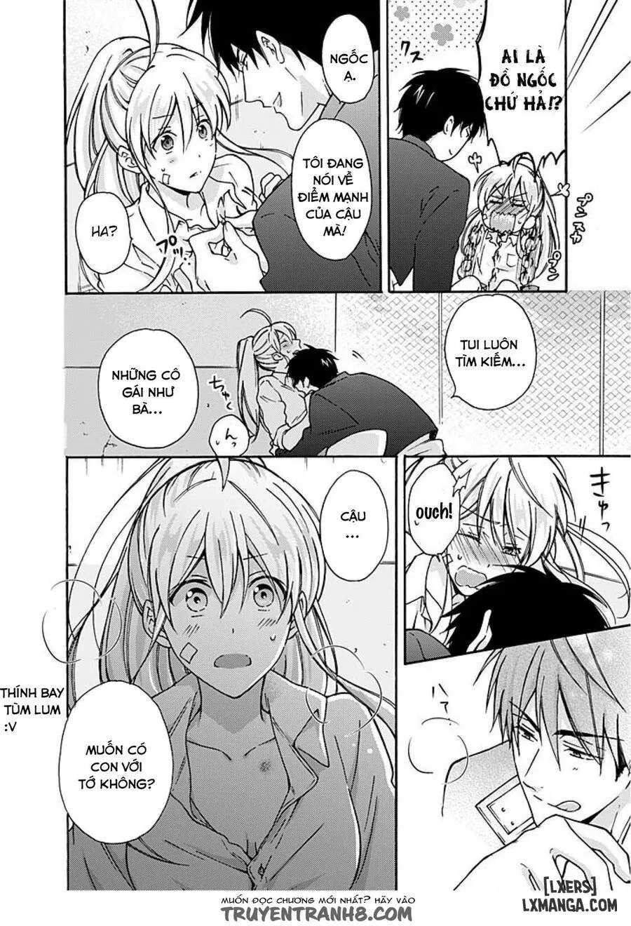 HentaiVN.net - Ảnh 16 - Nyotaika Yankee Gakuen: Ore no Hajimete, Nerawaretemasu! - Chap 3