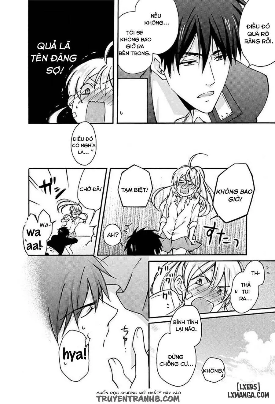 HentaiVN.net - Ảnh 18 - Nyotaika Yankee Gakuen: Ore no Hajimete, Nerawaretemasu! - Chap 3