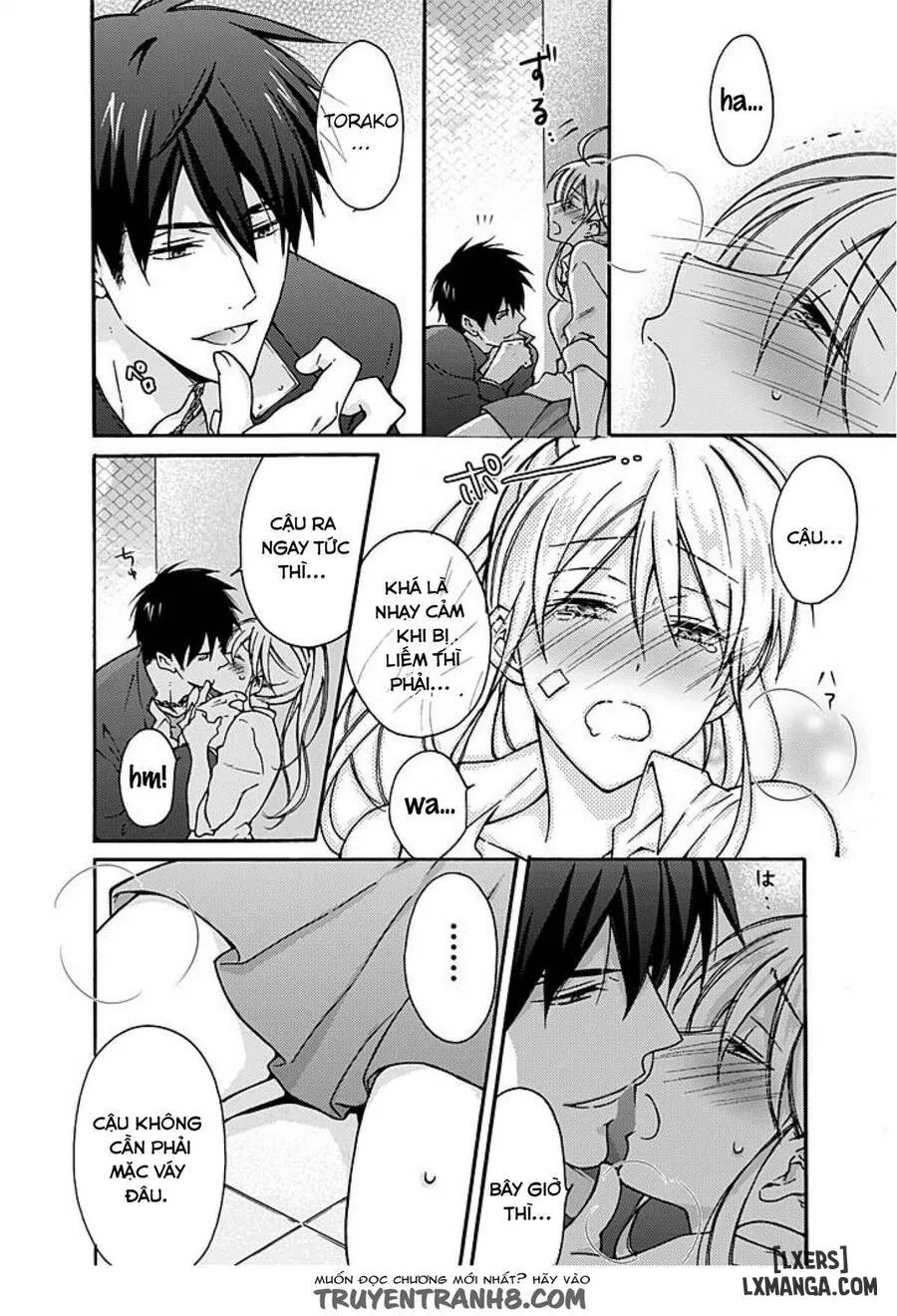 HentaiVN.net - Ảnh 22 - Nyotaika Yankee Gakuen: Ore no Hajimete, Nerawaretemasu! - Chap 3