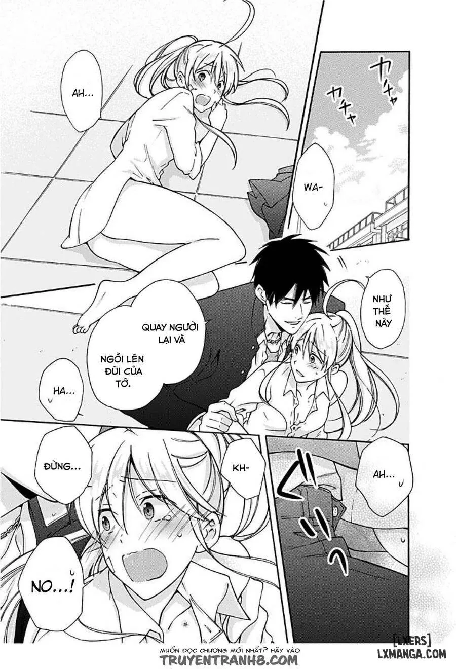 HentaiVN.net - Ảnh 23 - Nyotaika Yankee Gakuen: Ore no Hajimete, Nerawaretemasu! - Chap 3