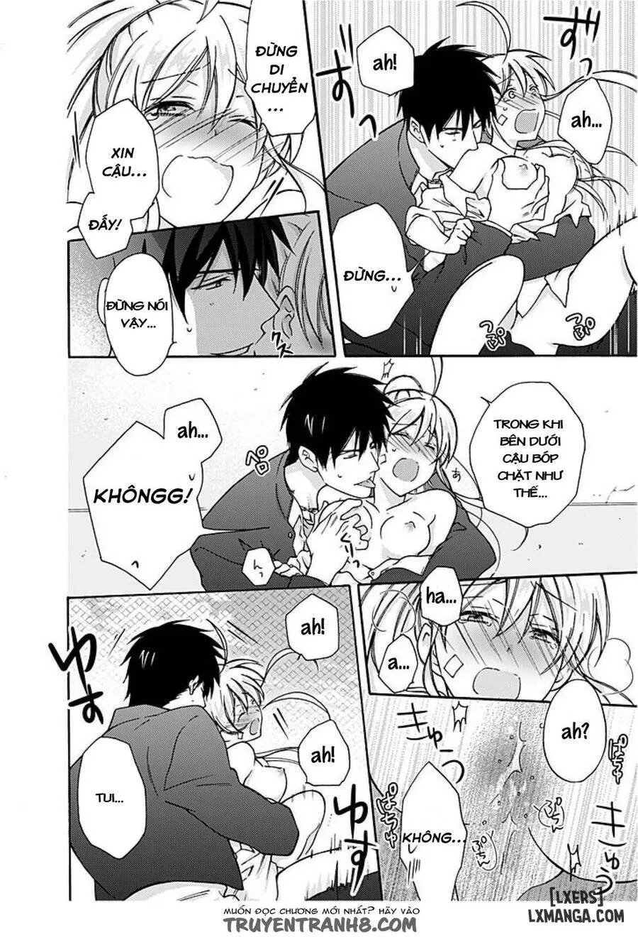HentaiVN.net - Ảnh 26 - Nyotaika Yankee Gakuen: Ore no Hajimete, Nerawaretemasu! - Chap 3