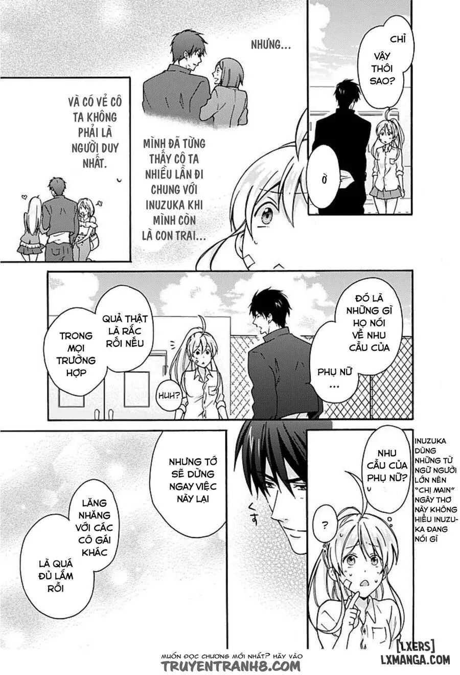 HentaiVN.net - Ảnh 7 - Nyotaika Yankee Gakuen: Ore no Hajimete, Nerawaretemasu! - Chap 3