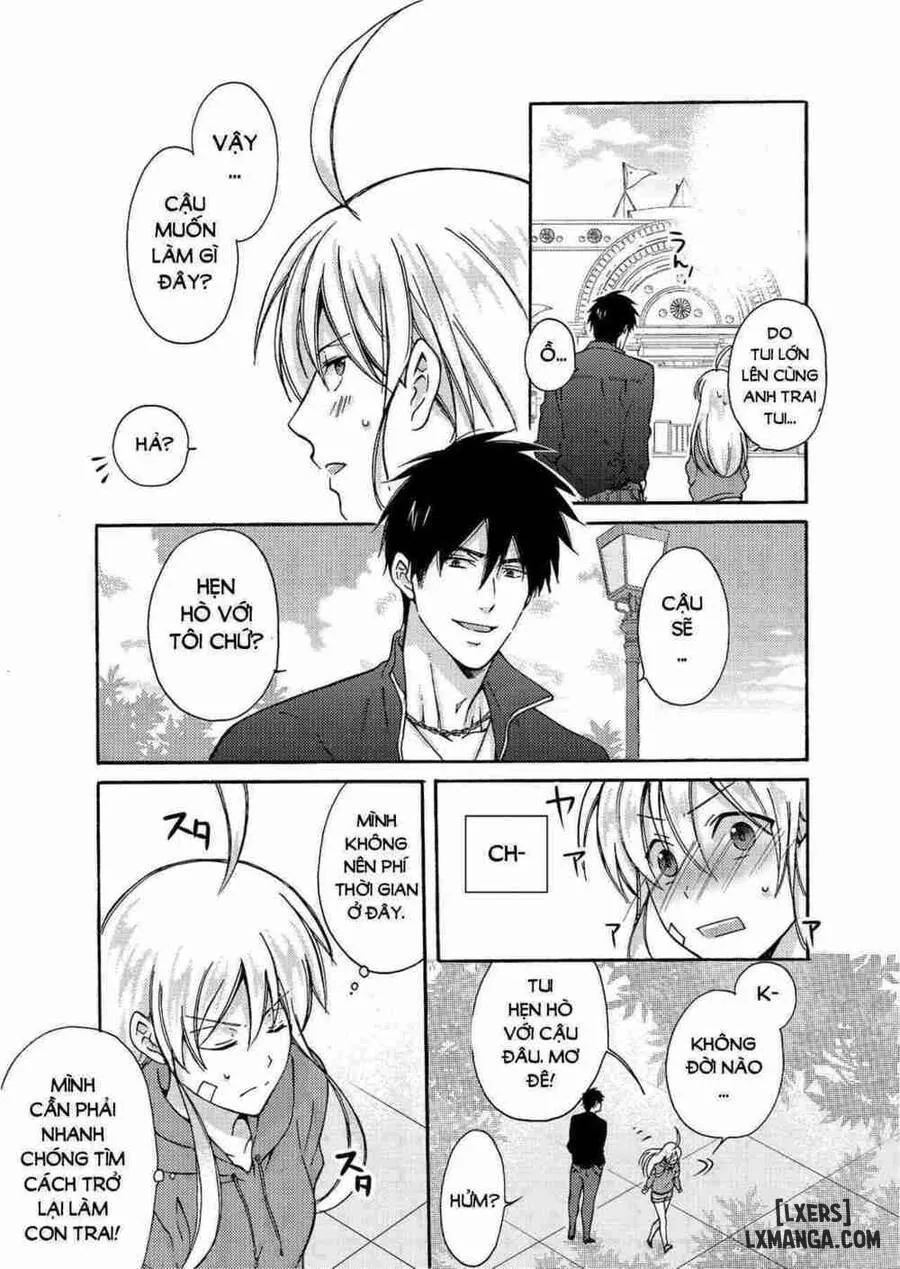 HentaiVN.net - Ảnh 15 - Nyotaika Yankee Gakuen: Ore no Hajimete, Nerawaretemasu! - Chap 4