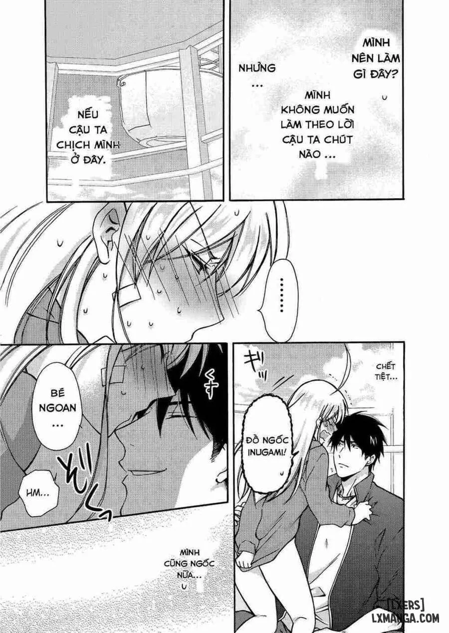 HentaiVN.net - Ảnh 31 - Nyotaika Yankee Gakuen: Ore no Hajimete, Nerawaretemasu! - Chap 4