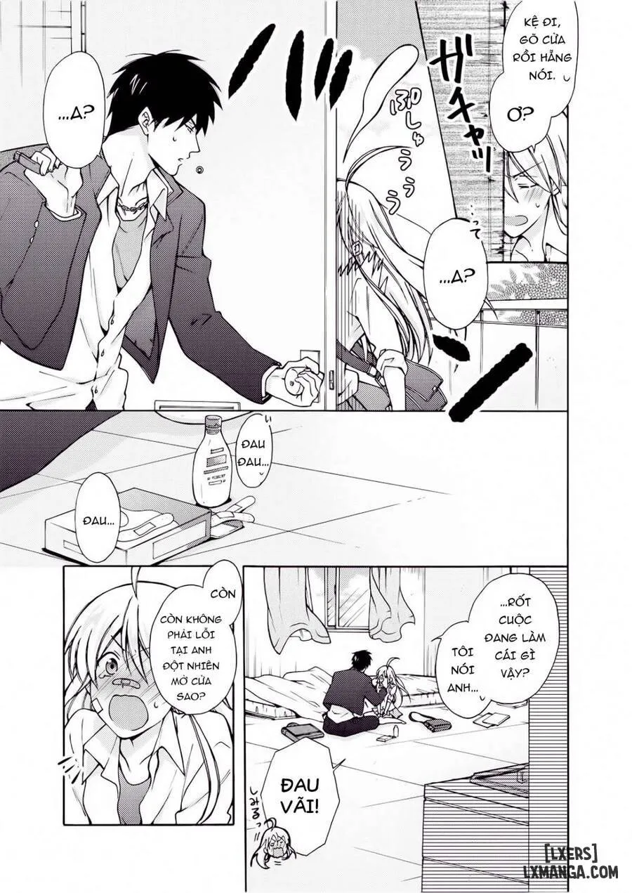 HentaiVN.net - Ảnh 15 - Nyotaika Yankee Gakuen: Ore no Hajimete, Nerawaretemasu! - Chap 8