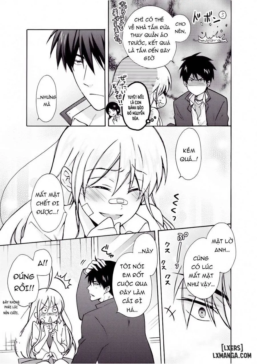 HentaiVN.net - Ảnh 17 - Nyotaika Yankee Gakuen: Ore no Hajimete, Nerawaretemasu! - Chap 8