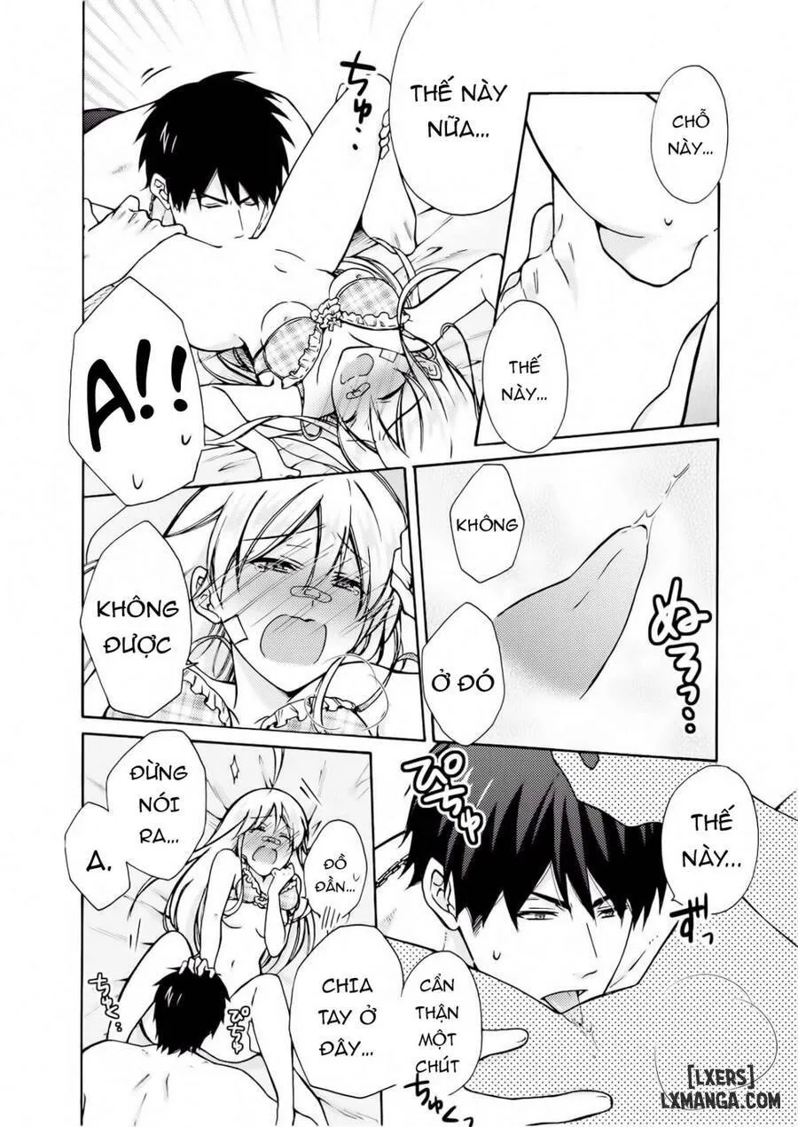 HentaiVN.net - Ảnh 28 - Nyotaika Yankee Gakuen: Ore no Hajimete, Nerawaretemasu! - Chap 8