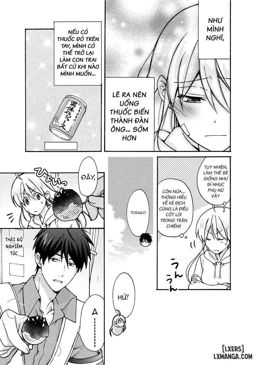 HentaiVN.net - Ảnh 15 - Nyotaika Yankee Gakuen: Ore no Hajimete, Nerawaretemasu! - Chap 9