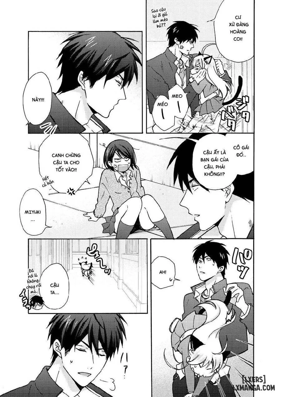 HentaiVN.net - Ảnh 18 - Nyotaika Yankee Gakuen: Ore no Hajimete, Nerawaretemasu! - Chap 10