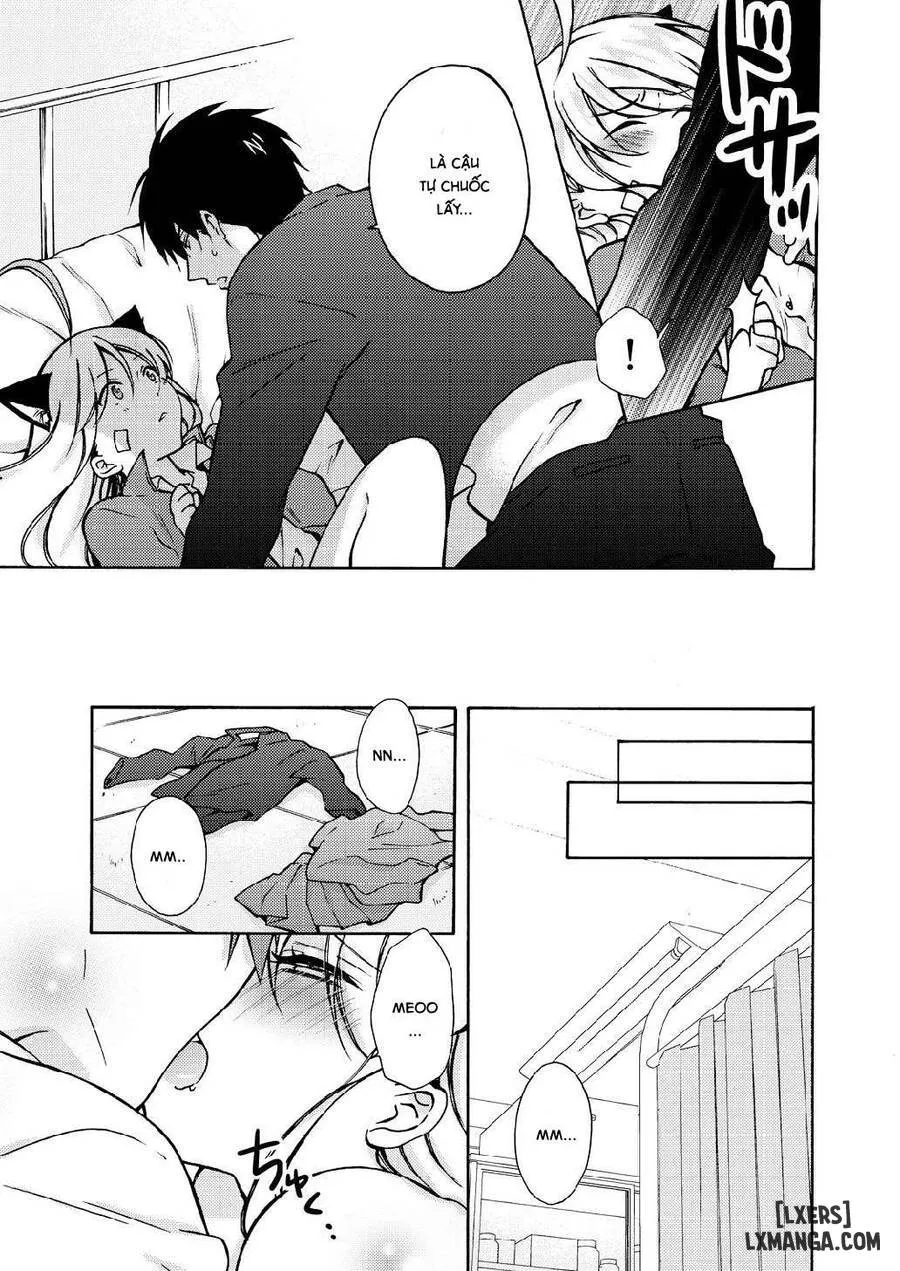 HentaiVN.net - Ảnh 26 - Nyotaika Yankee Gakuen: Ore no Hajimete, Nerawaretemasu! - Chap 10