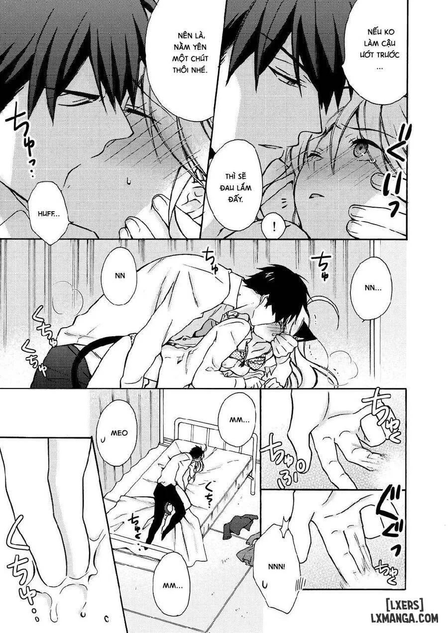 HentaiVN.net - Ảnh 30 - Nyotaika Yankee Gakuen: Ore no Hajimete, Nerawaretemasu! - Chap 10
