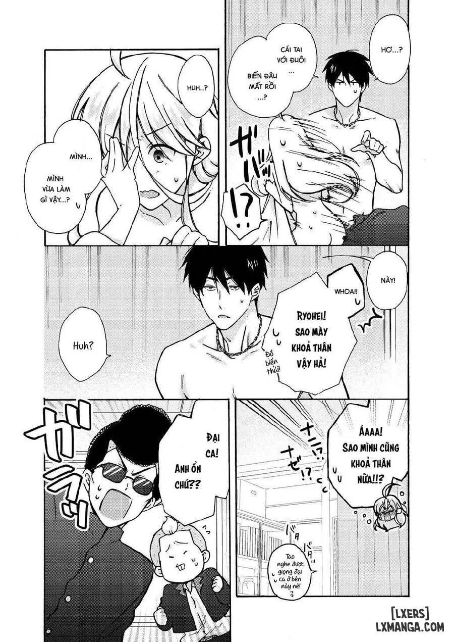 HentaiVN.net - Ảnh 40 - Nyotaika Yankee Gakuen: Ore no Hajimete, Nerawaretemasu! - Chap 10