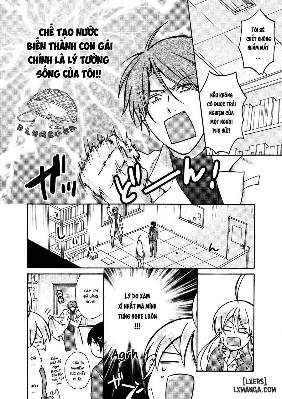 HentaiVN.net - Ảnh 15 - Nyotaika Yankee Gakuen: Ore no Hajimete, Nerawaretemasu! - Chap 11