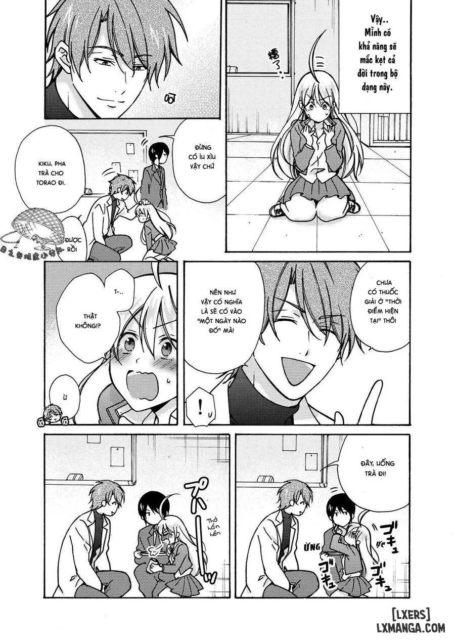 HentaiVN.net - Ảnh 18 - Nyotaika Yankee Gakuen: Ore no Hajimete, Nerawaretemasu! - Chap 11