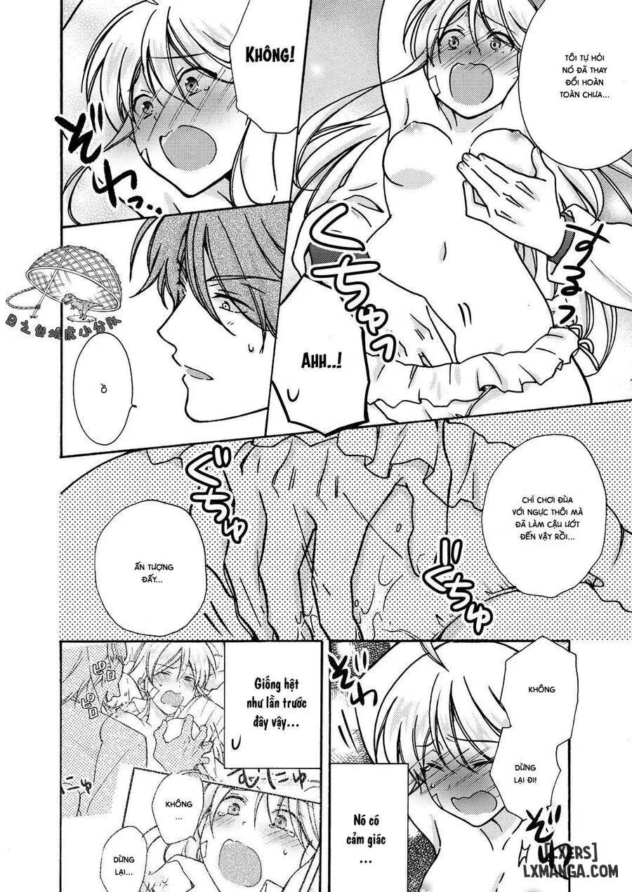 HentaiVN.net - Ảnh 27 - Nyotaika Yankee Gakuen: Ore no Hajimete, Nerawaretemasu! - Chap 11