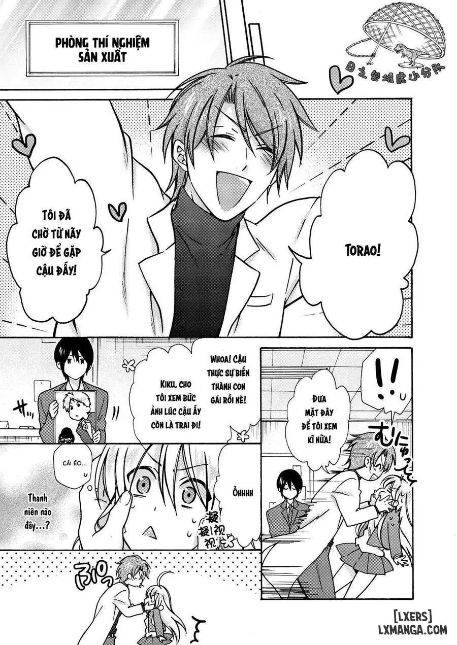 HentaiVN.net - Ảnh 8 - Nyotaika Yankee Gakuen: Ore no Hajimete, Nerawaretemasu! - Chap 11