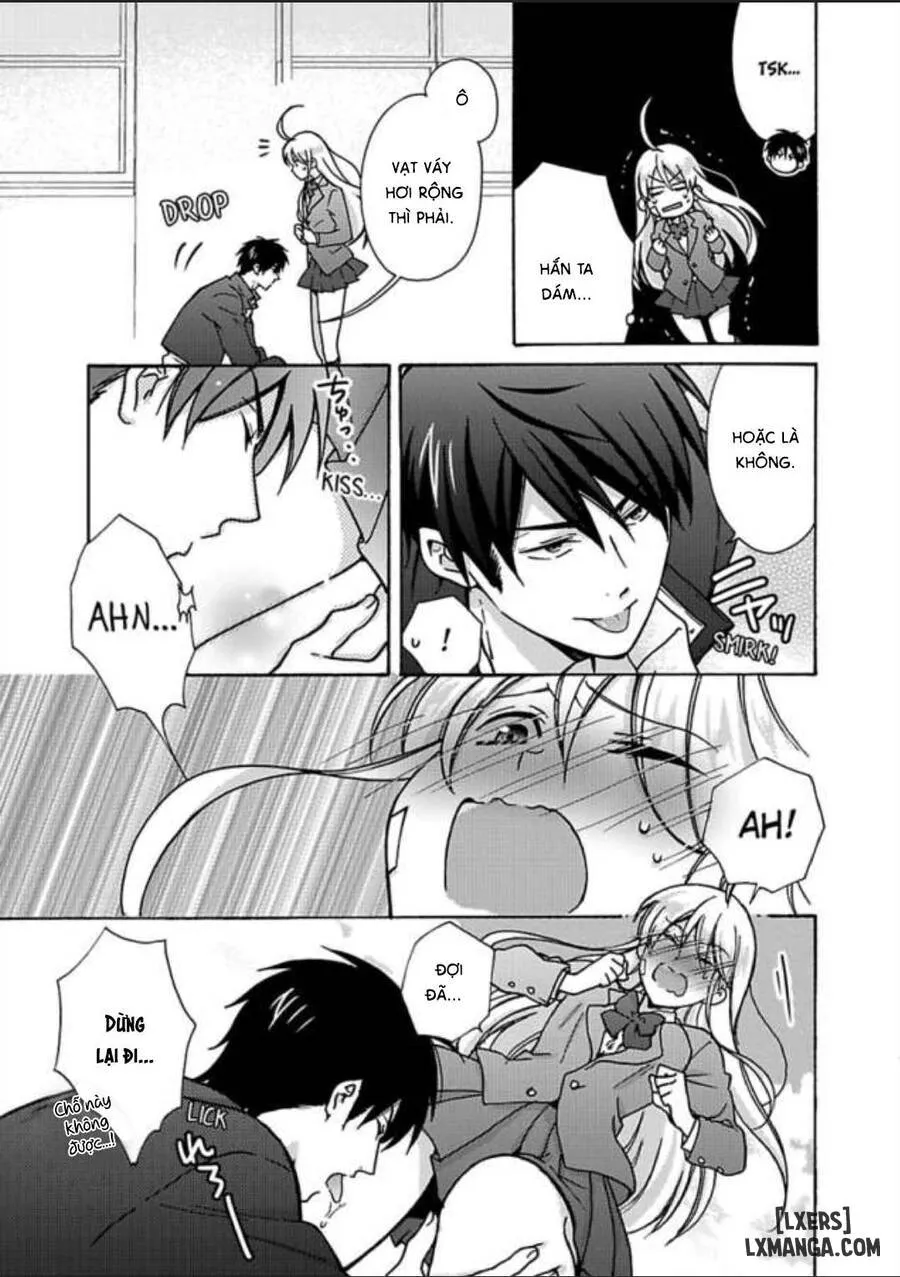 HentaiVN.net - Ảnh 3 - Nyotaika Yankee Gakuen: Ore no Hajimete, Nerawaretemasu! - Chap 11.5