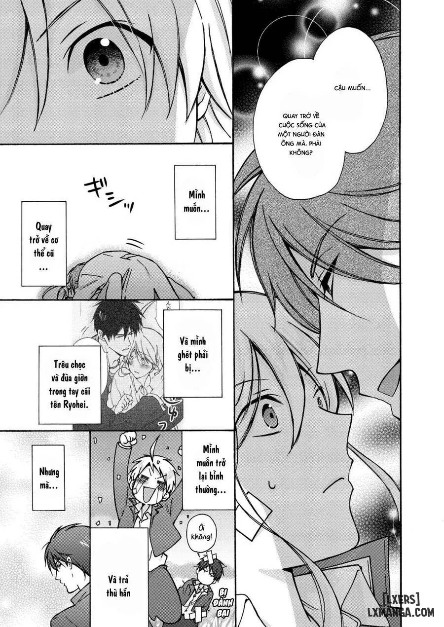 HentaiVN.net - Ảnh 20 - Nyotaika Yankee Gakuen: Ore no Hajimete, Nerawaretemasu! - Chap 12