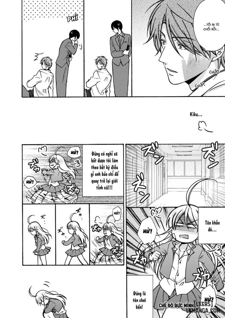 HentaiVN.net - Ảnh 25 - Nyotaika Yankee Gakuen: Ore no Hajimete, Nerawaretemasu! - Chap 12