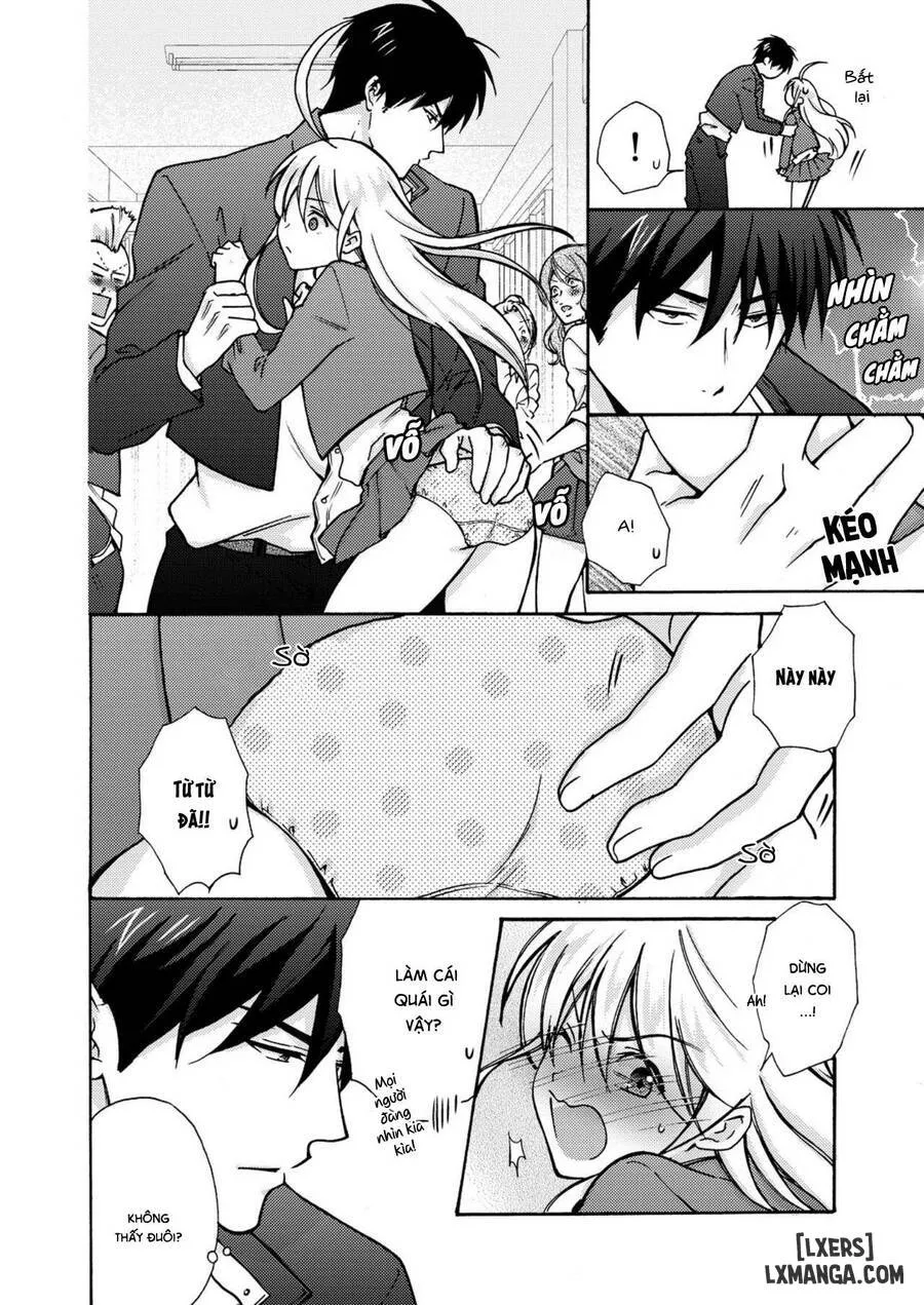HentaiVN.net - Ảnh 5 - Nyotaika Yankee Gakuen: Ore no Hajimete, Nerawaretemasu! - Chap 12