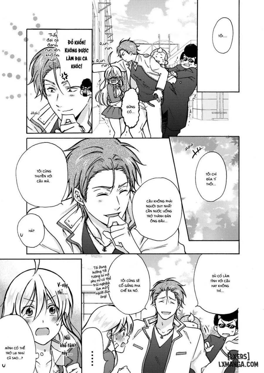HentaiVN.net - Ảnh 12 - Nyotaika Yankee Gakuen: Ore no Hajimete, Nerawaretemasu! - Chap 13