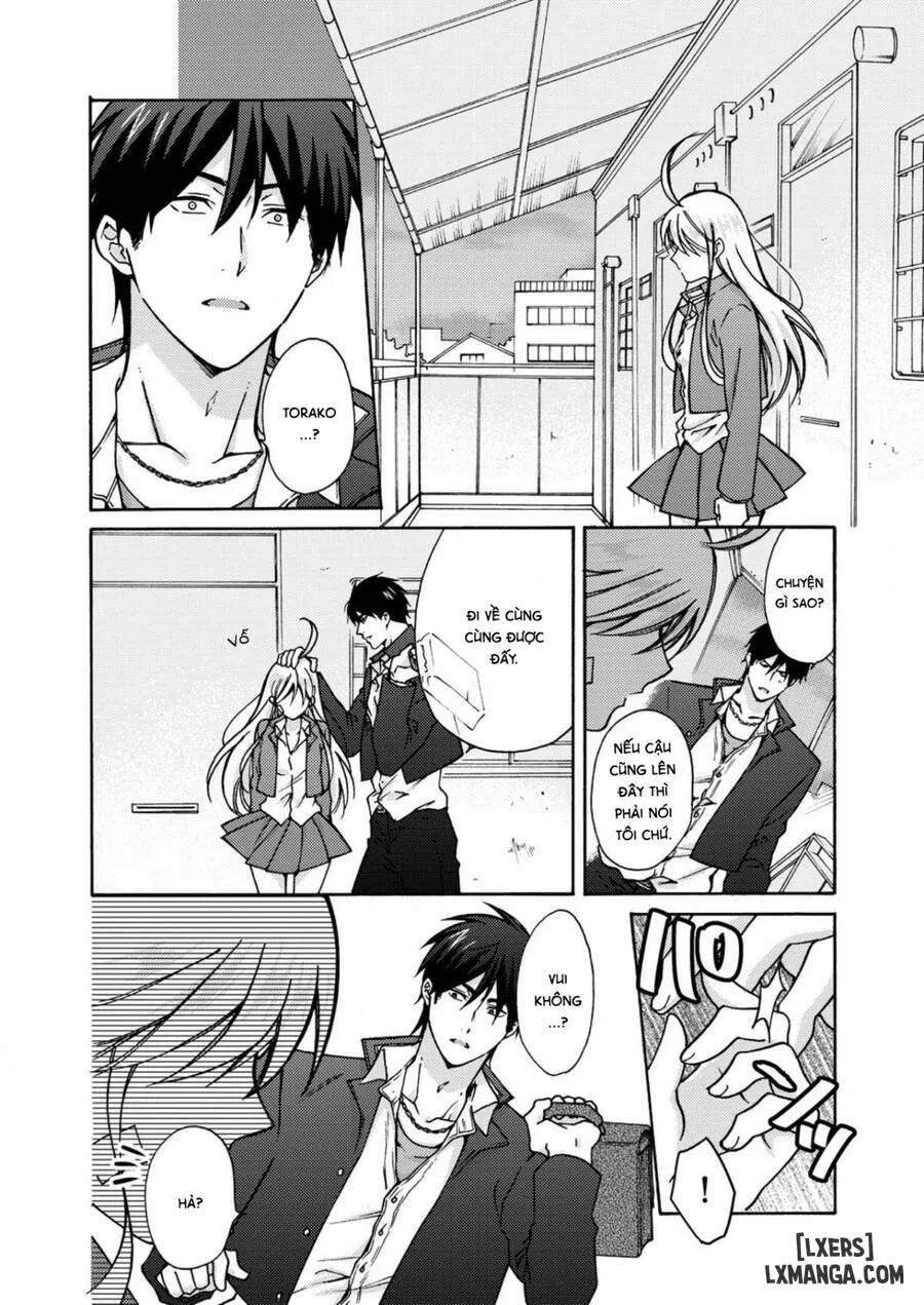 HentaiVN.net - Ảnh 25 - Nyotaika Yankee Gakuen: Ore no Hajimete, Nerawaretemasu! - Chap 13