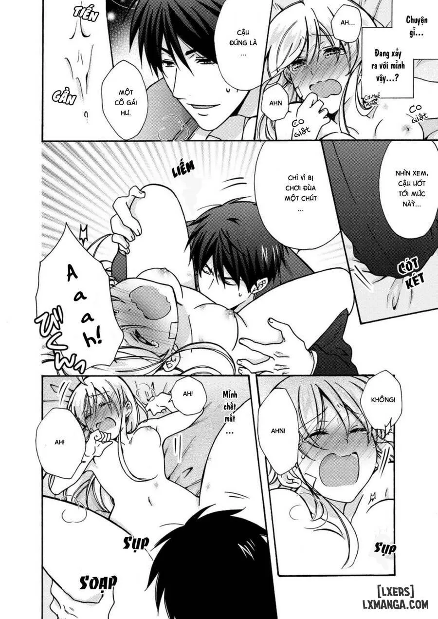 HentaiVN.net - Ảnh 3 - Nyotaika Yankee Gakuen: Ore no Hajimete, Nerawaretemasu! - Chap 13