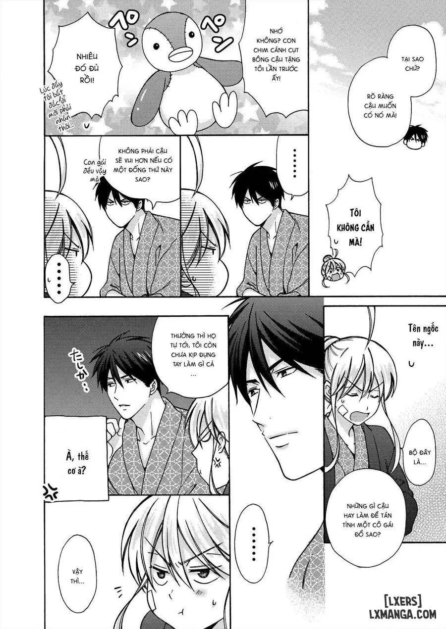 HentaiVN.net - Ảnh 9 - Nyotaika Yankee Gakuen: Ore no Hajimete, Nerawaretemasu! - Chap 14.5