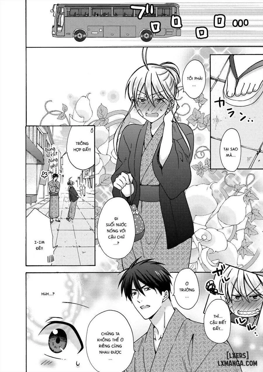 HentaiVN.net - Ảnh 5 - Nyotaika Yankee Gakuen: Ore no Hajimete, Nerawaretemasu! - Chap 14.5
