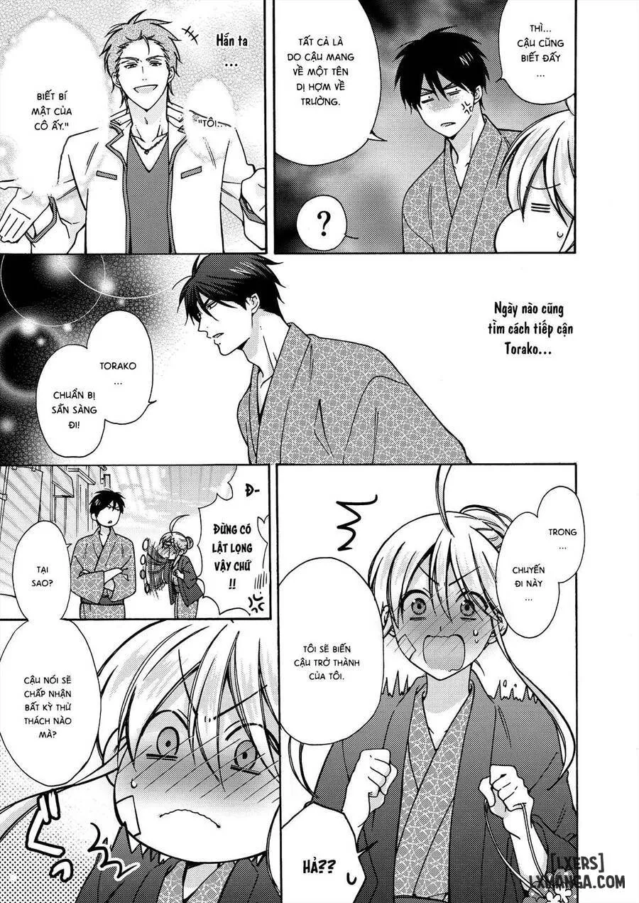 HentaiVN.net - Ảnh 6 - Nyotaika Yankee Gakuen: Ore no Hajimete, Nerawaretemasu! - Chap 14.5