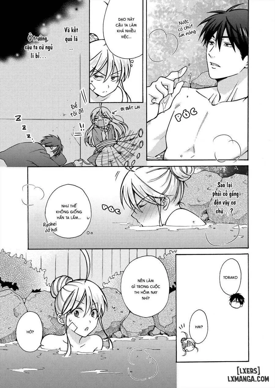 HentaiVN.net - Ảnh 11 - Nyotaika Yankee Gakuen: Ore no Hajimete, Nerawaretemasu! - Chap 15