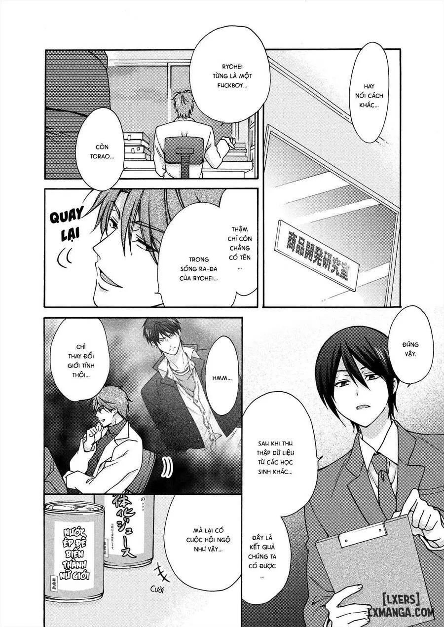 HentaiVN.net - Ảnh 8 - Nyotaika Yankee Gakuen: Ore no Hajimete, Nerawaretemasu! - Chap 15