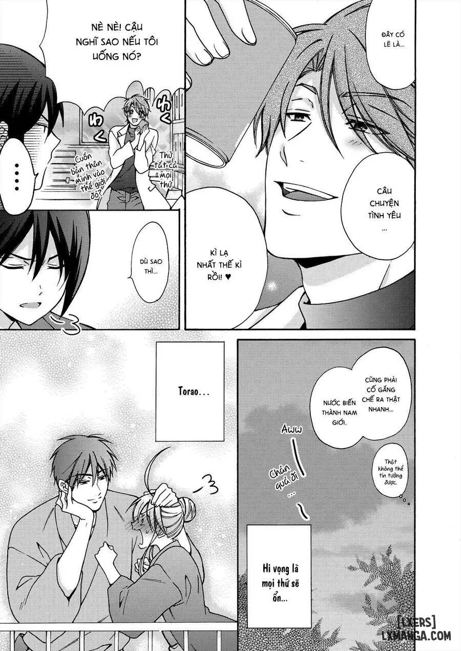 HentaiVN.net - Ảnh 9 - Nyotaika Yankee Gakuen: Ore no Hajimete, Nerawaretemasu! - Chap 15