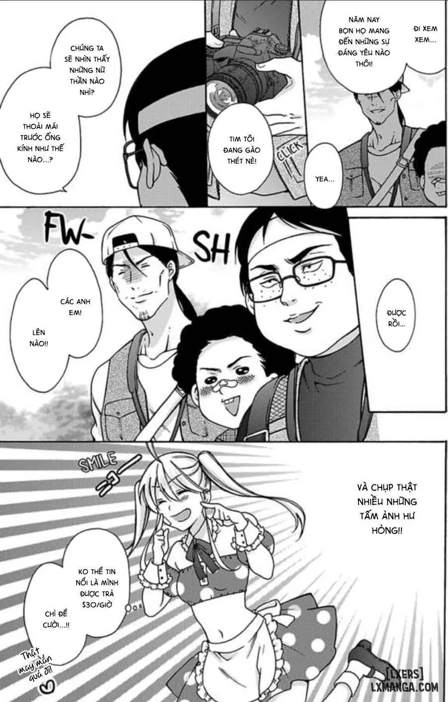 HentaiVN.net - Ảnh 9 - Nyotaika Yankee Gakuen: Ore no Hajimete, Nerawaretemasu! - Chap 16