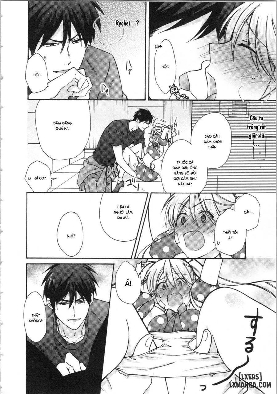 HentaiVN.net - Ảnh 24 - Nyotaika Yankee Gakuen: Ore no Hajimete, Nerawaretemasu! - Chap 16